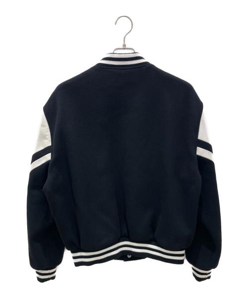 CELINE（セリーヌ）CELINE (セリーヌ) ジャクソン テディジャケット ブラック×ホワイト サイズ:44の古着・服飾アイテム
