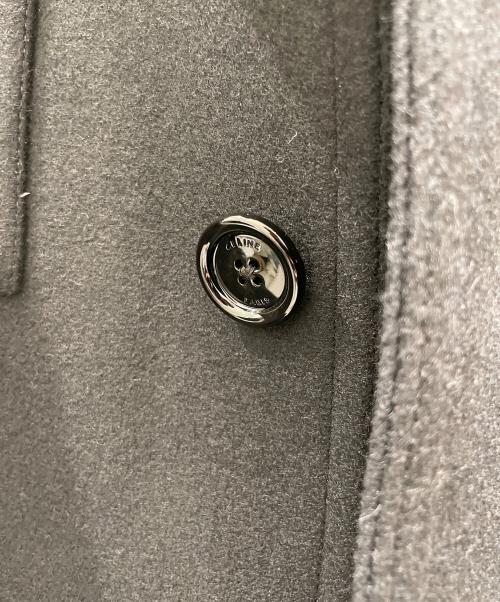 CELINE（セリーヌ）CELINE (セリーヌ) ウールダッフルコート ブラック サイズ:48の古着・服飾アイテム