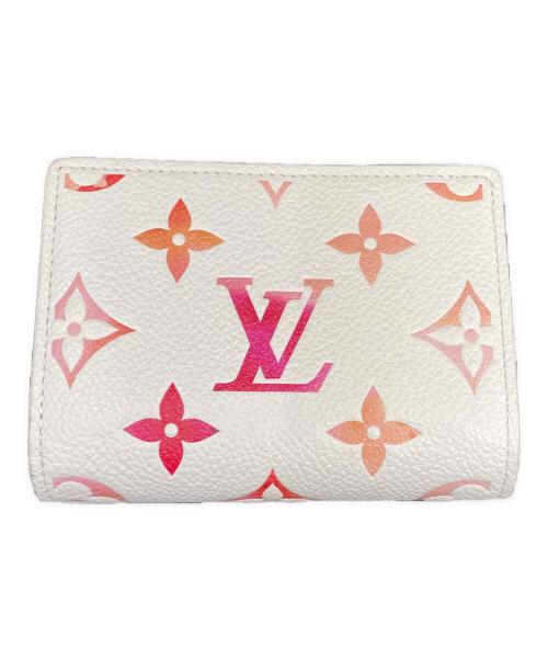 LOUIS VUITTON（ルイ ヴィトン）LOUIS VUITTON (ルイ ヴィトン) 2つ折り財布 ベージュの古着・服飾アイテム
