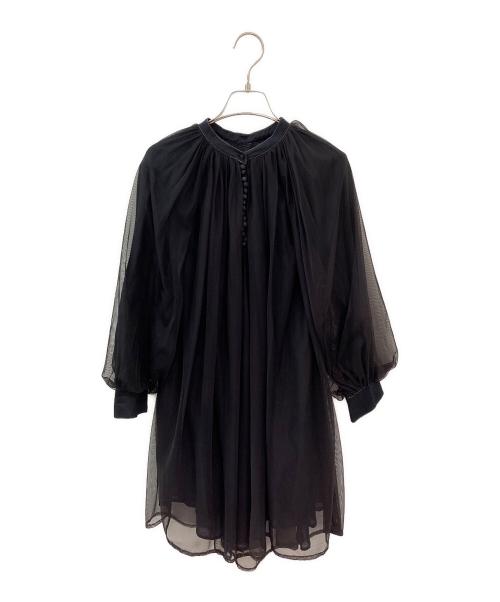 pheeta（フィータ）pheeta (フィータ) Amal ブラウス ブラック サイズ:不明の古着・服飾アイテム