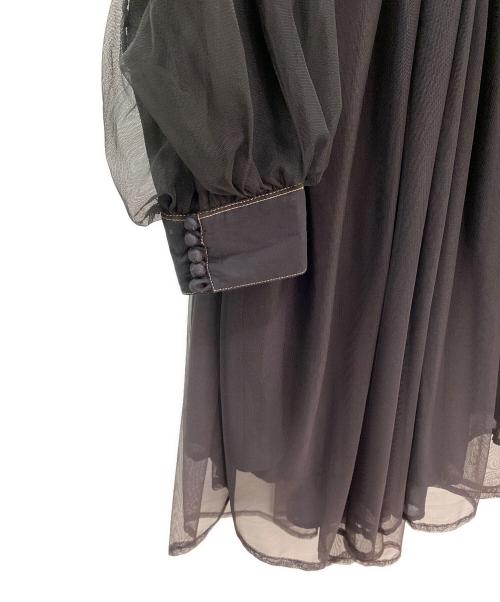 pheeta（フィータ）pheeta (フィータ) Amal ブラウス ブラック サイズ:不明の古着・服飾アイテム