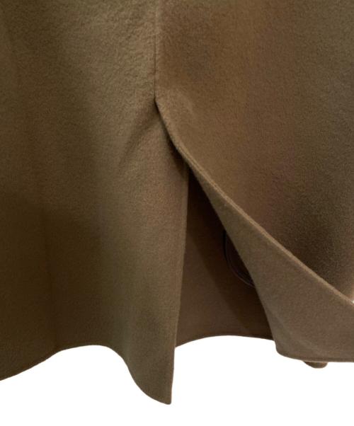 Conte（コンテ）Conte (コンテ) ダブルラペル リバーコート ベージュ サイズ:FREEの古着・服飾アイテム