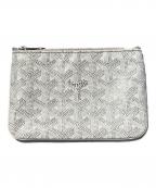 GOYARDゴヤール）の古着「セナ ミニ ポーチ」｜ホワイト