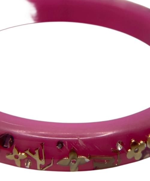 LOUIS VUITTON（ルイ ヴィトン）LOUIS VUITTON (ルイ ヴィトン) ブラスレ・アンクルージョンTPM 	M65578 ピンク サイズ:20の古着・服飾アイテム