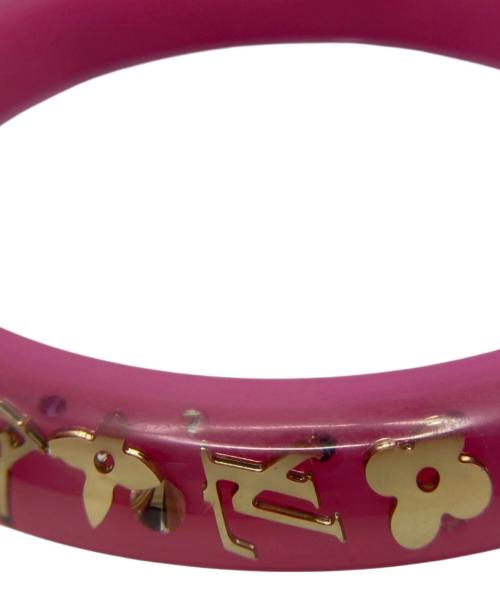 LOUIS VUITTON（ルイ ヴィトン）LOUIS VUITTON (ルイ ヴィトン) ブラスレ・アンクルージョンTPM 	M65578 ピンク サイズ:20の古着・服飾アイテム