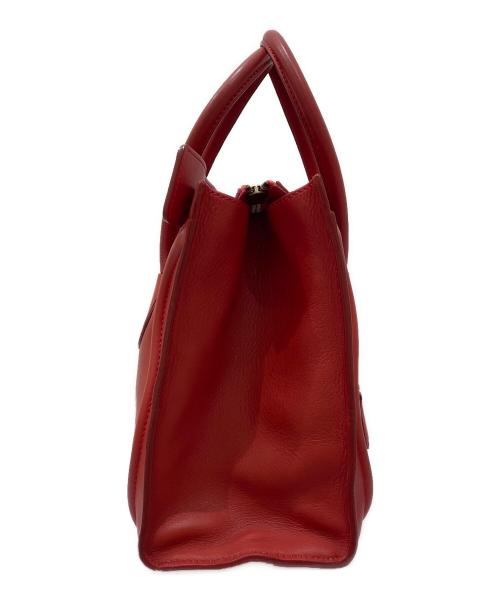 CELINE（セリーヌ）CELINE (セリーヌ) ラゲージ マイクロ レッドの古着・服飾アイテム