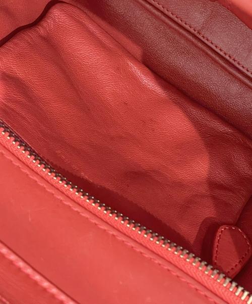 CELINE（セリーヌ）CELINE (セリーヌ) ラゲージ マイクロ レッドの古着・服飾アイテム