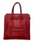 CELINE（セリーヌ）の古着「ラゲージ マイクロ」｜レッド