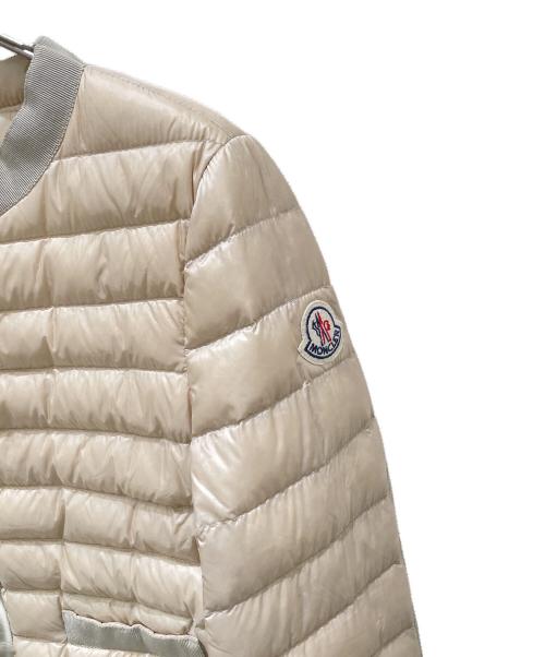 MONCLER（モンクレール）MONCLER (モンクレール) ALOSE GIUBBOTTO DOWN/ダウンジャケット ベージュ サイズ:00の古着・服飾アイテム