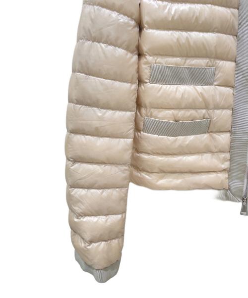 MONCLER（モンクレール）MONCLER (モンクレール) ALOSE GIUBBOTTO DOWN/ダウンジャケット ベージュ サイズ:00の古着・服飾アイテム