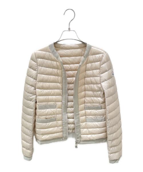 MONCLER（モンクレール）MONCLER (モンクレール) ALOSE GIUBBOTTO DOWN/ダウンジャケット ベージュ サイズ:00の古着・服飾アイテム