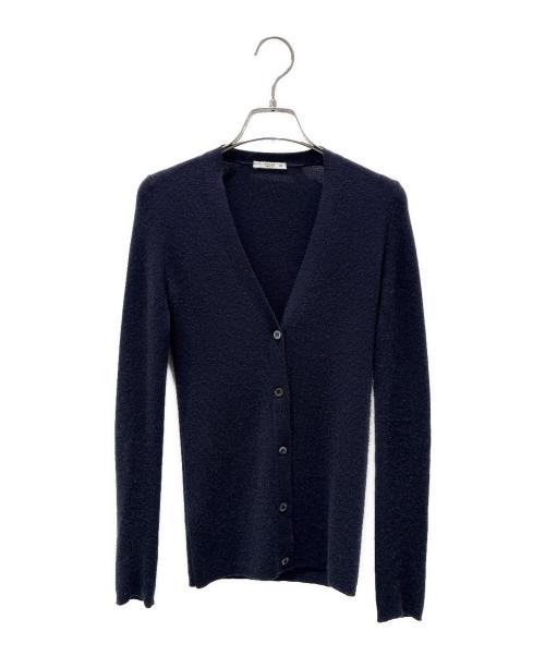 PRADA（プラダ）PRADA (プラダ) カシミヤシルクカーディガン ネイビー サイズ:38の古着・服飾アイテム