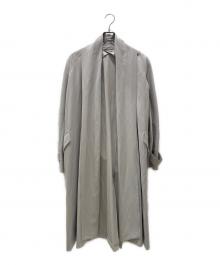 MaxMara（マックスマーラ）の古着「ベルテッドコート」｜グレー