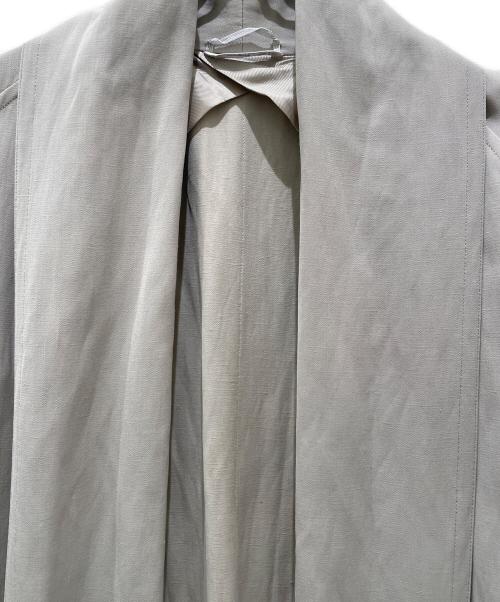 MaxMara（マックスマーラ）MaxMara (マックスマーラ) ベルテッドコート グレー サイズ:40の古着・服飾アイテム