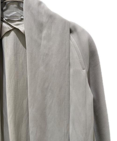 MaxMara（マックスマーラ）MaxMara (マックスマーラ) ベルテッドコート グレー サイズ:40の古着・服飾アイテム