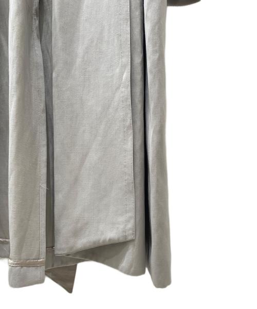 MaxMara（マックスマーラ）MaxMara (マックスマーラ) ベルテッドコート グレー サイズ:40の古着・服飾アイテム