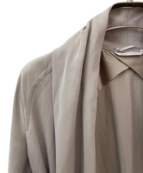 MaxMara（マックスマーラ）MaxMara (マックスマーラ) ベルテッドコート グレー サイズ:40の古着・服飾アイテム