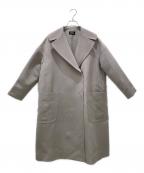 mikako nakamuraミカコ ナカムラ）の古着「シルク混コート」｜ベージュ