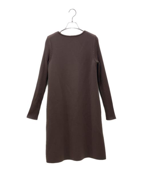 FOXEY（フォクシー）FOXEY (フォクシー) ニットワンピース ブラウン サイズ:40の古着・服飾アイテム