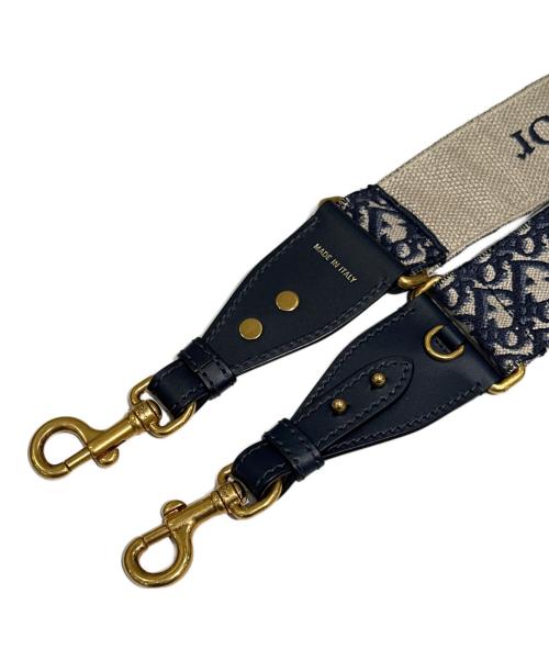 Christian Dior（クリスチャン ディオール）Christian Dior (クリスチャン ディオール) ショルダーストラップ ネイビーの古着・服飾アイテム