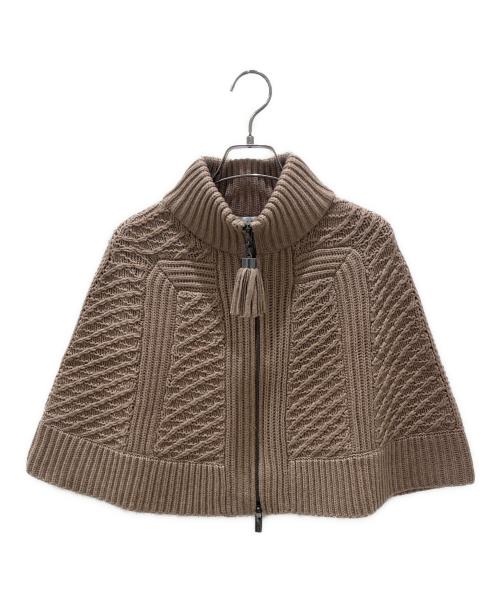 CELINE（セリーヌ）CELINE (セリーヌ) ケーブルジップアップケープ ベージュ サイズ:Mの古着・服飾アイテム