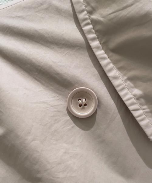 Max Mara Studio（マックスマーラ ストゥディオ）Max Mara Studio (マックスマーラ ストゥディオ) ベルテッドナイロンコート/トレンチコート ライトピンク サイズ:42の古着・服飾アイテム