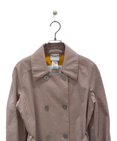 CELINE（セリーヌ）CELINE (セリーヌ) ベルテッドトレンチコート ピンクベージュ サイズ:40の古着・服飾アイテム
