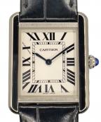 Cartierカルティエ）の古着「タンクソロSM/リストウォッチ」｜白文字盤