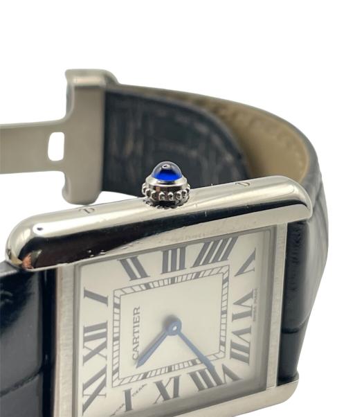 Cartier（カルティエ）Cartier (カルティエ) タンクソロSM/リストウォッチ 白文字盤 サイズ:SMの古着・服飾アイテム