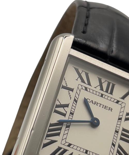 Cartier（カルティエ）Cartier (カルティエ) タンクソロSM/リストウォッチ 白文字盤 サイズ:SMの古着・服飾アイテム