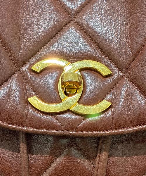 CHANEL（シャネル）CHANEL (シャネル) マトラッセリュックサック ブラウンの古着・服飾アイテム