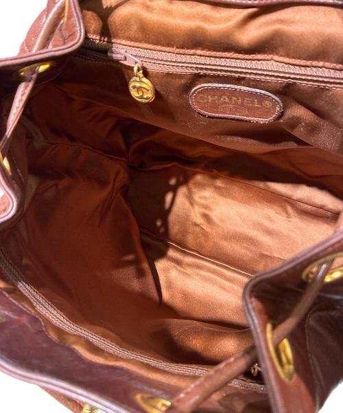 CHANEL（シャネル）CHANEL (シャネル) マトラッセリュックサック ブラウンの古着・服飾アイテム