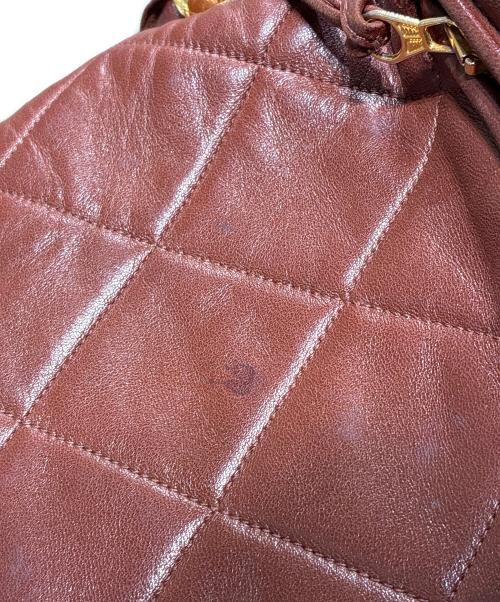 CHANEL（シャネル）CHANEL (シャネル) マトラッセリュックサック ブラウンの古着・服飾アイテム