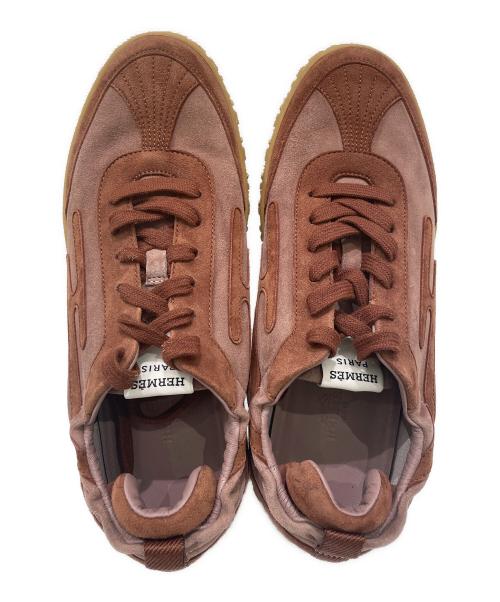 HERMES（エルメス）HERMES (エルメス) Jet Sneaker ブラウン サイズ:37の古着・服飾アイテム