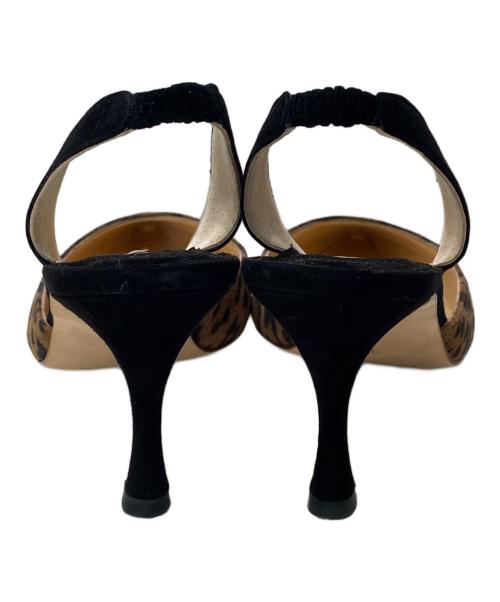 Manolo Blahnik（マノロブラニク）Manolo Blahnik (マノロブラニク) ハイヒールパンプス ブラウン サイズ:35の古着・服飾アイテム