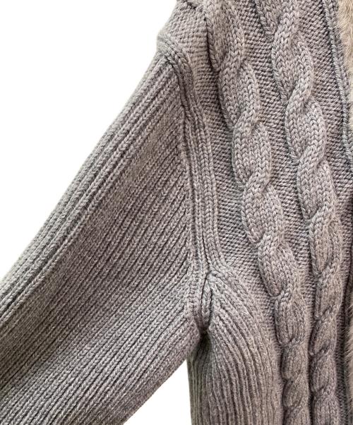 PRADA（プラダ）PRADA (プラダ) ジップアップブルゾン ライトグレー サイズ:36の古着・服飾アイテム