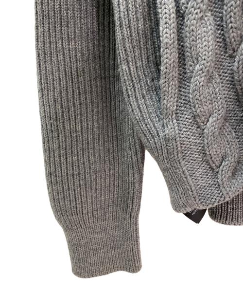 PRADA（プラダ）PRADA (プラダ) ジップアップブルゾン ライトグレー サイズ:36の古着・服飾アイテム