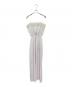 MIU MU (ミュウミュウ) ポプリンとレースのミディドレス ホワイト サイズ:36：130000円
