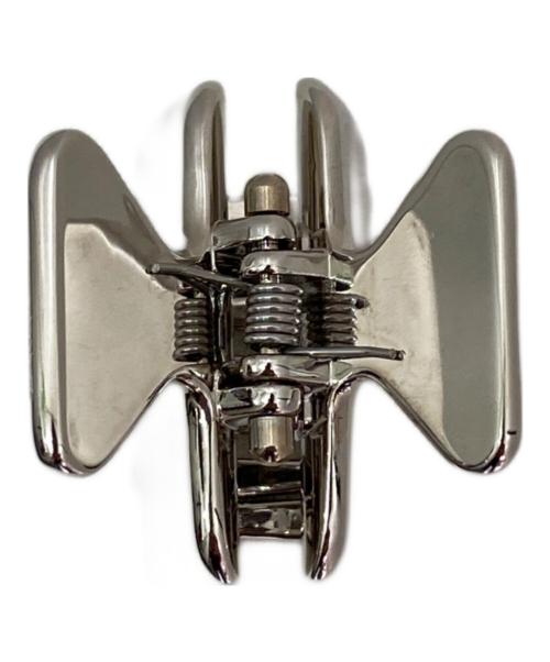 PRADA（プラダ）PRADA (プラダ) メタル クロウクリップ シルバーの古着・服飾アイテム