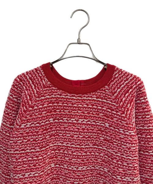 CHANEL（シャネル）CHANEL (シャネル) カシミヤセットアップ レッド サイズ:34の古着・服飾アイテム