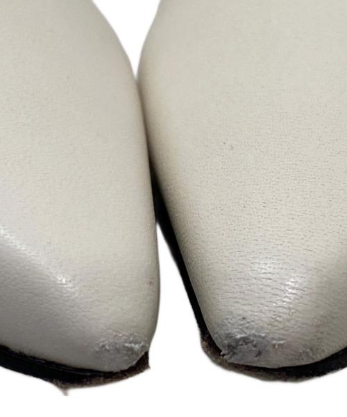 JIMMY CHOO（ジミーチュウ）JIMMY CHOO (ジミーチュウ) ショートブーツ ホワイト サイズ:38の古着・服飾アイテム