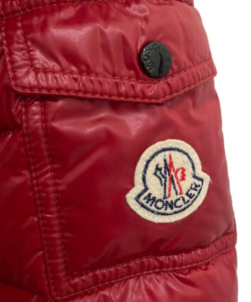 MONCLER（モンクレール）MONCLER (モンクレール) BADY ダウンジャケット レッド サイズ:00の古着・服飾アイテム