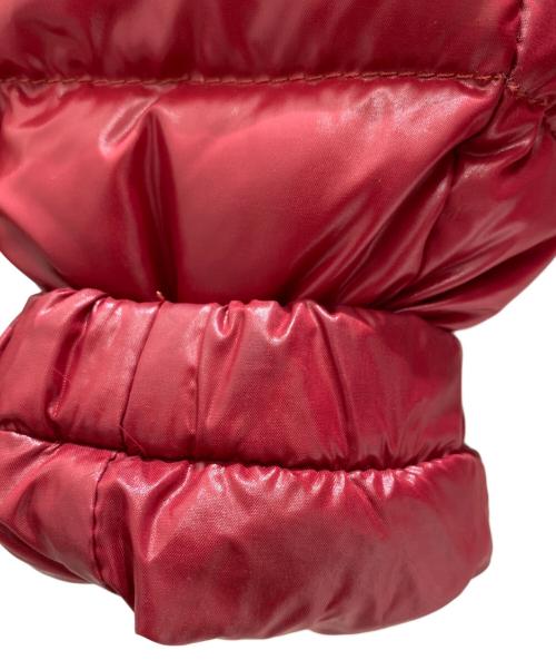 MONCLER（モンクレール）MONCLER (モンクレール) BADY ダウンジャケット レッド サイズ:00の古着・服飾アイテム