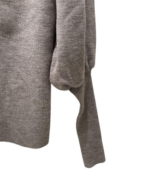 CELINE（セリーヌ）CELINE (セリーヌ) ウールハイネックニット チャコールグレー サイズ:Mの古着・服飾アイテム