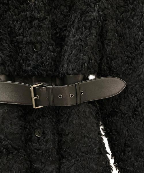 MIU MIU（ミュウミュウ）MIU MIU (ミュウミュウ) モヘアジャケット ブラック サイズ:40の古着・服飾アイテム