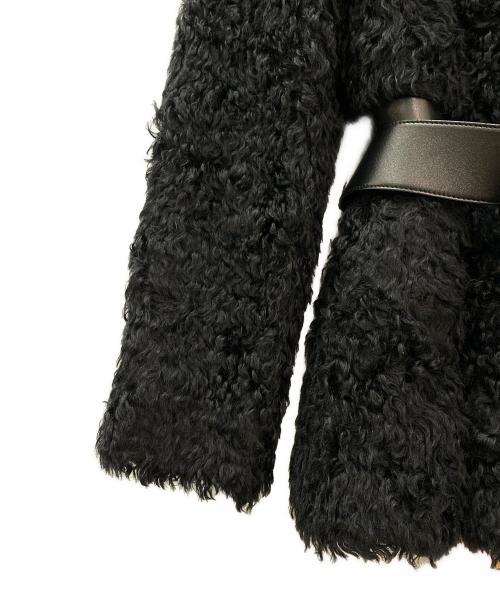 MIU MIU（ミュウミュウ）MIU MIU (ミュウミュウ) モヘアジャケット ブラック サイズ:40の古着・服飾アイテム