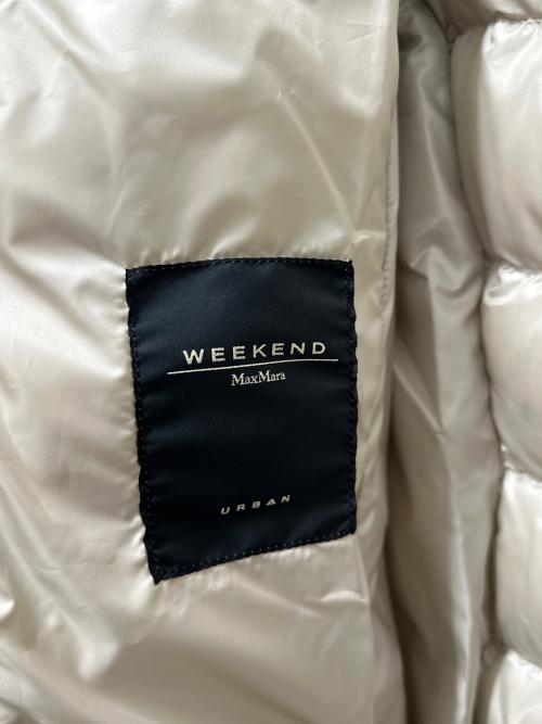Max Mara Weekend/URBAN（マックスマーラ）Max Mara Weekend/URBAN (マックスマーラ) ダウンコート アイボリー サイズ:38の古着・服飾アイテム