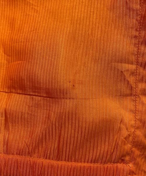 HERMES（エルメス）HERMES (エルメス) シルクベスト オレンジ サイズ:42の古着・服飾アイテム