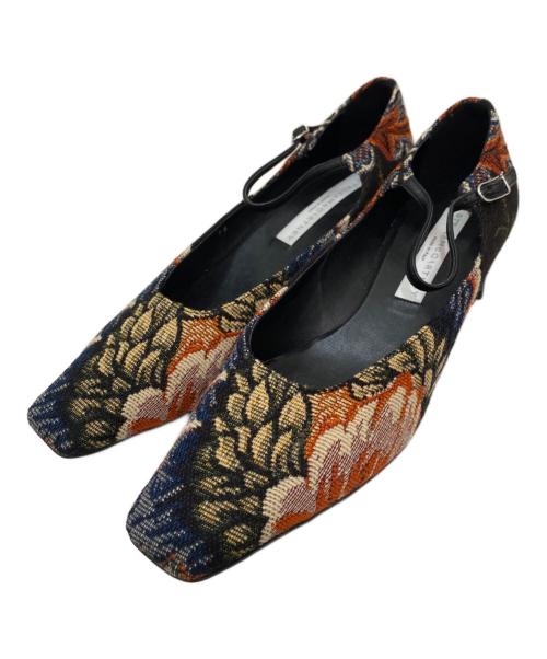 STELLA McCARTNEY（ステラマッカートニー）STELLA McCARTNEY (ステラマッカートニー) ローヒールパンプス マルチカラー サイズ:38の古着・服飾アイテム