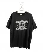 CELINEセリーヌ）の古着「ルーズTシャツ」｜ブラック